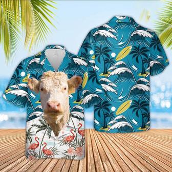 Hereford Funny Hawaiian Shirt, Farm Hawaiian Shirt, Farmer Hawaii | Newhawaiianshirts CA