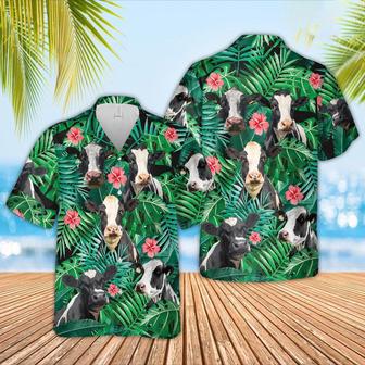 Holstein Hawaiian Shirt, Farm Hawaiian Shirt, Farmer Hawaii | Newhawaiianshirts AU