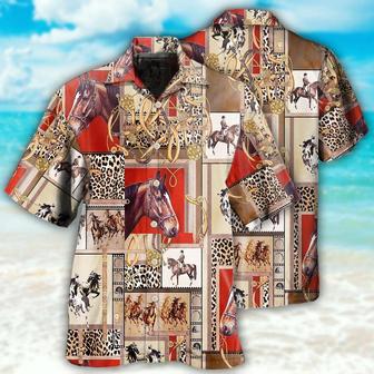 Horse Collection All Printed Hawaiian Shirt, Farm Hawaiian Shirt, Farmer Hawaii | Newhawaiianshirts CA