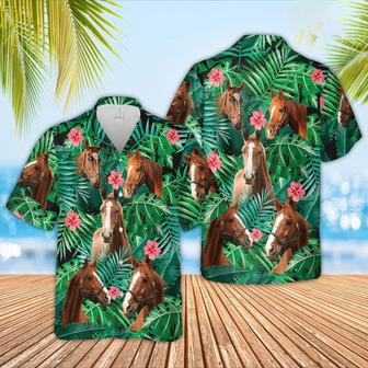 Horse Hawaiian Shirt, Farm Hawaiian Shirt, Farmer Hawaii | Newhawaiianshirts CA