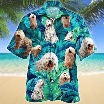 Komondor Dog Lovers Hawaiian Style For Summer All Printed Hawaiian Shirt, Farm Hawaiian Shirt, Farmer Hawaii | Newhawaiianshirts CA