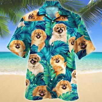 Pekingese Dog Lovers Hawaiian Style For Summer Hawaiian Shirt, Farm Hawaiian Shirt, Farmer Hawaii | Newhawaiianshirts AU