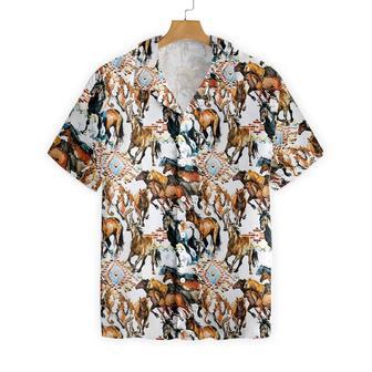 Running Horse All Over Printed Hawaiian Shirt, Farm Hawaiian Shirt, Farmer Hawaii | Newhawaiianshirts AU