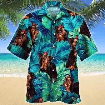 Silky Terrier Dog Lovers Hawaiian Style For Summer All Printed Hawaiian Shirt, Farm Hawaiian Shirt, Farmer Hawaii | Newhawaiianshirts AU