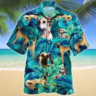 Sloughi Dog Lovers Hawaiian Style For Summer All Printed Hawaiian Shirt, Farm Hawaiian Shirt, Farmer Hawaii | Newhawaiianshirts AU