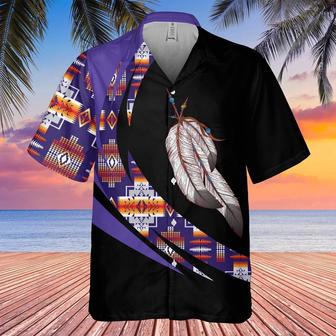 Soaring Feather Overcome Difficulties Native American Hawaiian Shirt, America Shirt, Native American Hawaiian Shirt | Newhawaiianshirts AU