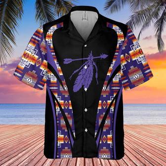 Spiritual Feather Native American Hawaiian Shirt, America Shirt, Native American Hawaiian Shirt | Newhawaiianshirts AU