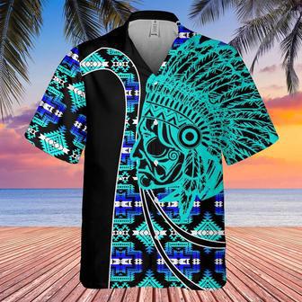 Sun's Smile Native American Hawaiian Shirt, America Shirt, Native American Hawaiian Shirt | Newhawaiianshirts CA