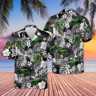 Tractor Grey Hawaiian Shirt, Farm Hawaiian Shirt, Farmer Hawaii | Newhawaiianshirts AU