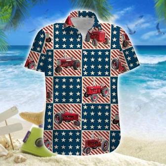 Tractors United States Hawaiian Shirt, Farm Hawaiian Shirt, Farmer Hawaii | Newhawaiianshirts AU