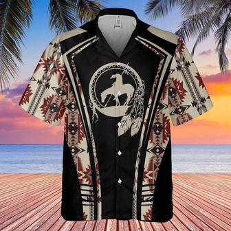 Traditional Heritage, Modern Style Native American Horse Hawaiian Shirt, Native America Shirt | Newhawaiianshirts AU