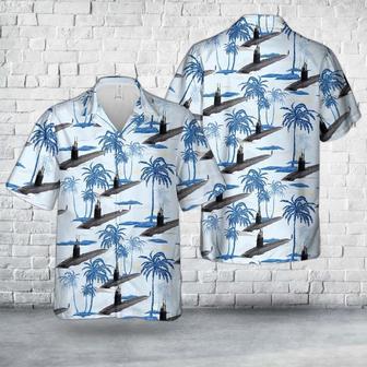 Us Navy Hawaiian Shirt, US Navy Virginia-Class Submarine Hawaiian Shirt, Military Hawaiian Shirt | Newhawaiianshirts DE