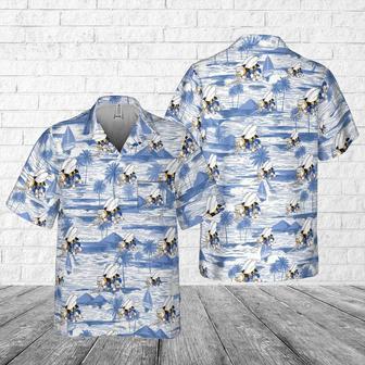 Us Navy Hawaiian Shirt, US Navy SEABEES Naval Construction Force (NCF) Pocket Hawaiian Shirt, Military Hawaiian Shirt | Newhawaiianshirts CA