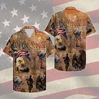 Veteran Bald Eagle Hawaiian Shirt, Farm Hawaiian Shirt, Farmer Hawaii | Newhawaiianshirts AU