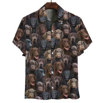 You Will Have A Bunch Of Curly Coated Retrievers All Over Printed Hawaiian Shirt, Farm Hawaiian Shirt, Farmer Hawaii | Newhawaiianshirts DE