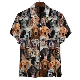 You Will Have A Bunch Of English Setters All Over Printed Hawaiian Shirt, Farm Hawaiian Shirt, Farmer Hawaii | Newhawaiianshirts AU