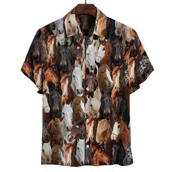 You Will Have A Bunch Of Horses All Over Printed Hawaiian Shirt, Farm Hawaiian Shirt, Farmer Hawaii | Newhawaiianshirts AU