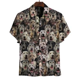 You Will Have A Bunch Of Irish Wolfhounds All Over Printed Hawaiian Shirt, Farm Hawaiian Shirt, Farmer Hawaii | Newhawaiianshirts AU