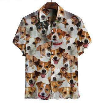 You Will Have A Bunch Of Jack Russell Terriers All Over Printed Hawaiian Shirt, Farm Hawaiian Shirt, Farmer Hawaii | Newhawaiianshirts DE