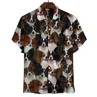 You Will Have A Bunch Of Papillons All Over Printed Hawaiian Shirt, Farm Hawaiian Shirt, Farmer Hawaii | Newhawaiianshirts AU