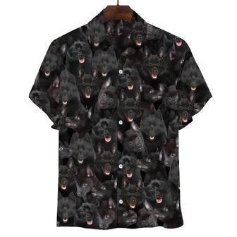 You Will Have A Bunch Of Schipperkes All Over Printed Hawaiian Shirt, Farm Hawaiian Shirt, Farmer Hawaii | Newhawaiianshirts UK