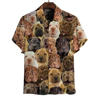 You Will Have A Bunch Of Shar Peis All Over Printed Hawaiian Shirt, Farm Hawaiian Shirt, Farmer Hawaii | Newhawaiianshirts UK