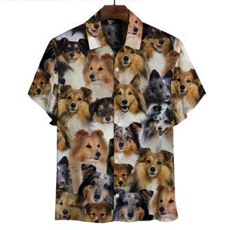 You Will Have A Bunch Of Shetland Sheepdogs All Over Printed Hawaiian Shirt, Farm Hawaiian Shirt, Farmer Hawaii | Newhawaiianshirts UK