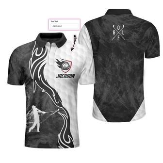 A Golf Player Illustration Custom Polo Shirt, Personalized Polo Shirt For Golf, Best Golf Shirt For Men Coolspod - Monsterry