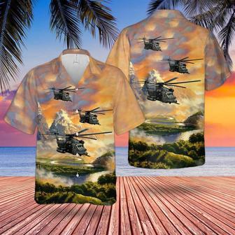 Air Force Hawaiian Shirt, Us Air Force Pave Low Iv Of Special Operations Squadron Hawaiian Shirt, Air Force Aloha Shirt | Newhawaiianshirts AU