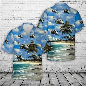 Air Force Hawaiian Shirt, Us Air Force Special Operations Squadron Sikorsky Super Jolly Green Giant Hawaiian Shirt, Air Force Aloha Shirt | Newhawaiianshirts