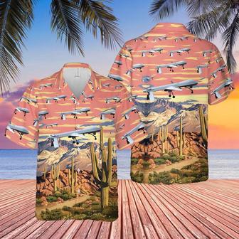 Air Force Hawaiian Shirt, Us Air Force Arizona Air National Guard Predators Hawaiian Shirt, Air Force Aloha Shirt | Newhawaiianshirts AU