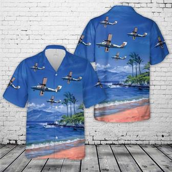 Air Force Hawaiian Shirt, Us Air Force De Havilland Canada Twin Otter 77-0464 Hawaiian Shirt, Air Force Aloha Shirt | Newhawaiianshirts CA