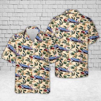 Air Force Hawaiian Shirt, Us Air Force Thunderbirds North American Super Sabre Hawaiian Shirt, Air Force Aloha Shirt | Newhawaiianshirts UK