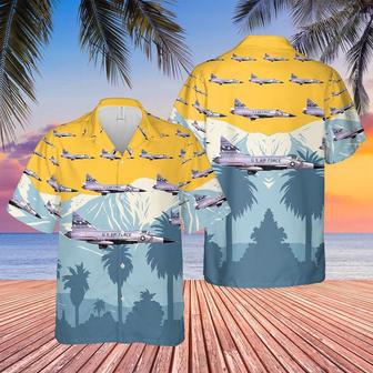 Air Force Hawaiian Shirt, Us Air Force California Air National Guard Fis Convair Delta Dagger Hawaiian Shirt, Air Force Aloha Shirt | Newhawaiianshirts AU