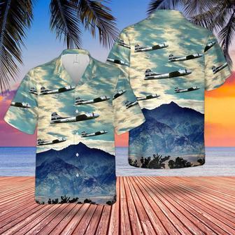 Air Force Hawaiian Shirt, Us Air Force Boeing Flying Fortress Heavens Above Hawaiian Shirt, Air Force Aloha Shirt | Newhawaiianshirts CA