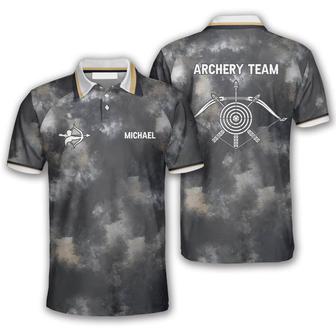 All Over Print Archery Tie Dye Pattern Custom Archery Shirts For Men, Idea Gift For Archery Lover - Monsterry CA