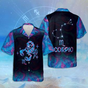 Amazing Scorpio Horoscope Hawaiian Shirt Zodiac Birthday Gifts | Newhawaiianshirts UK