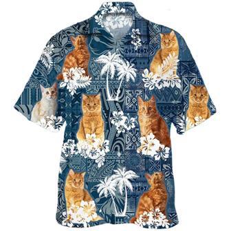 American Bobtail Hawaiian Shirt, Cat Hawaiian Shirt For Men And Woman, Animal Hawaii Aloha Beach Shirts | Newhawaiianshirts AU