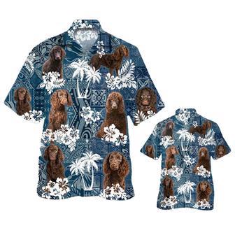 American Water Spaniel Hawaiian Shirt, Dog Hawaiian Shirt, Summber Beach Dog Hawaii Shirts For Men | Newhawaiianshirts AU