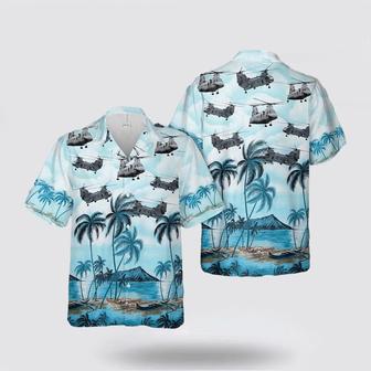 Army Hawaiian Shirt, Us Army Boeing Vertol Sea Knight Hawaiian Shirt, Military Hawaiian Shirt | Newhawaiianshirts UK