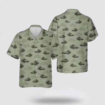 Army Hawaiian Shirt, Us Army Sheridan Tank Hawaiian Shirt | Newhawaiianshirts AU