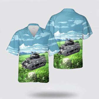 Army Hawaiian Shirt, Us Army Light Tank Wwii Hawaiian Shirt | Newhawaiianshirts