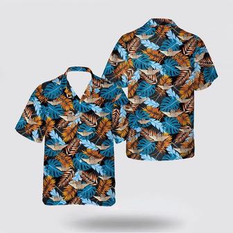 Army Hawaiian Shirt, Us Army Master Flight Surgeon Wings Hawaiian Shirt | Newhawaiianshirts