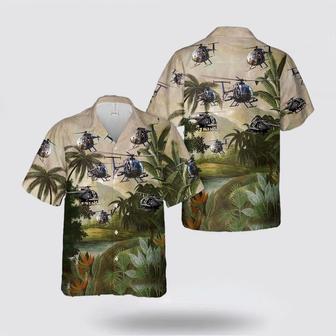 Army Hawaiian Shirt, Us Army Md Helicopters Little Bird Hawaiian Shirt | Newhawaiianshirts CA