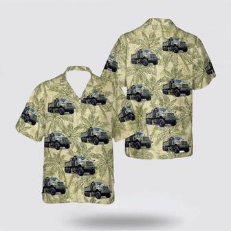 Army Hawaiian Shirt, Us Army Mack Defense Heavy Dump Trucks (Hdts) Hawaiian Shirt | Newhawaiianshirts UK