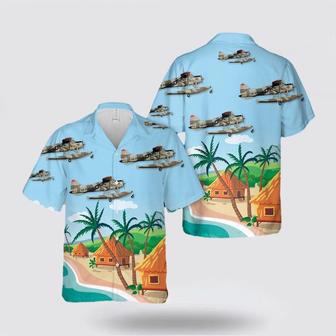 Army Hawaiian Shirt, Us Army De Havilland Canada Beaver Hawaiian Shirt, Military Hawaiian Shirt | Newhawaiianshirts CA