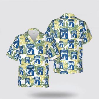 Army Hawaiian Shirt, Us Army Airborne Corps Sky Dragons Hawaiian Shirt, Military Hawaiian Shirt | Newhawaiianshirts