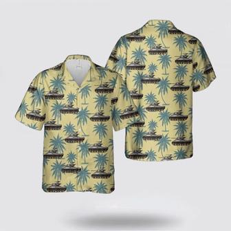 Army Hawaiian Shirt, Us Army Jumbo From The Battalion, Us Armored Division Hawaiian Shirt | Newhawaiianshirts