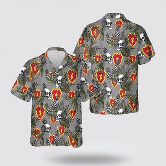 Army Hawaiian Shirt, Us Army Infantry Division Sustainment Brigade Hawaiian Shirt, Military Hawaiian Shirt | Newhawaiianshirts AU