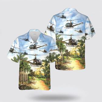 Army Hawaiian Shirt, Us Army Hiller Raven Hawaiian Shirt | Newhawaiianshirts UK